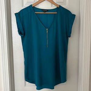 Teal Express Blouse